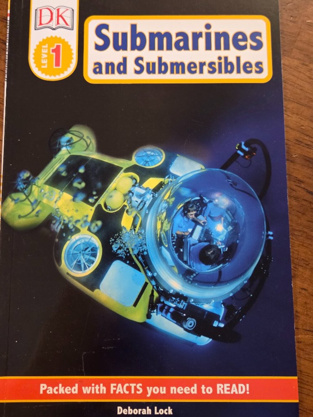 📕5/$10📕Submarines and Submersibles DK Readers Level 1 Paperback Book